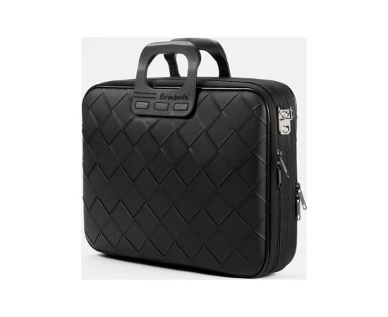 Datorsoma BOMBATA Business Intrecciato 15.6” - 16”, melna krāsa
