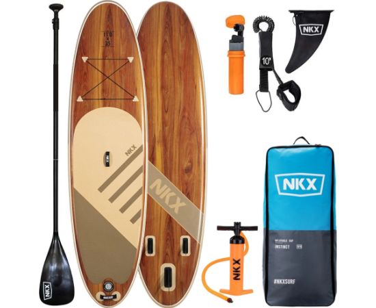 NKX Instinct piepūšamais SUP dēlis Bēšs 335 cm (11'0")