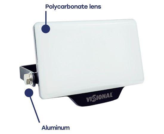 Visional Светодиодный Прожектор 50W Нейтральный Белый 5500lm 4000K IP65 SMD2835 12xLED PF>0.9 EEI:E