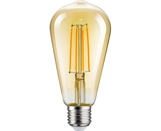 Visional ST64 LED Filament Spuldze E27 8W 3000K 960lm Dzintara Stikls 220–240V RA>80