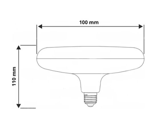 Visional 15W UFO Filament Fito LED Audzēšanas Spuldze A60 E27 Pilnīgs Spektrs 28.39 µmol/s Augu Augšanas Gaisma
