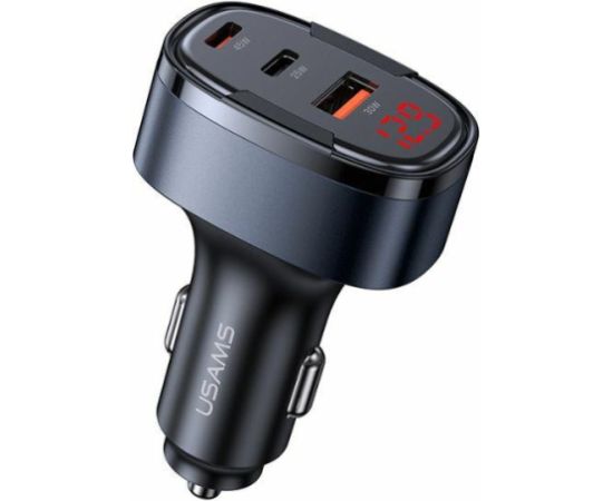 USAMS Charg. sam. 1xUSB+2xUSB-C C42 100W Fast Charge черный (CC257)