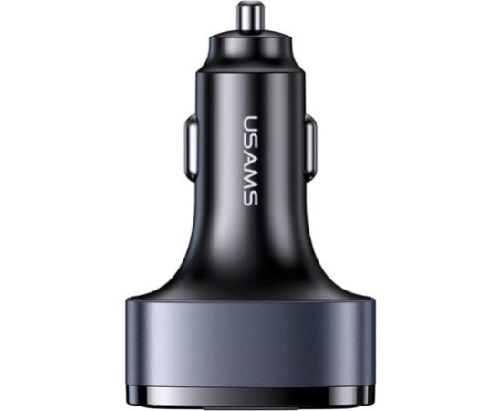 USAMS Charg. sam. 1xUSB+2xUSB-C C42 100W Fast Charge черный (CC257)