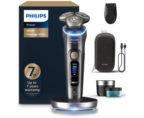 Philips i9000 Prestige Ultra XP9402/31 Wet and Dry Electric Shaver with SkinIQ Pro