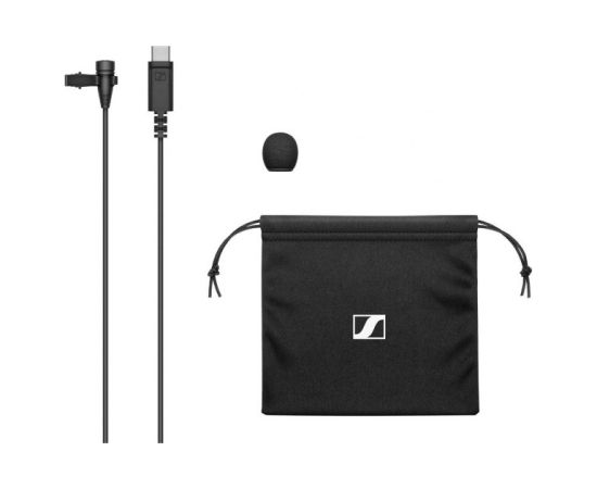 Sennheiser XS LAV USB-C - omnidirectional lavalier microphone with 3.5mm TRRS jack connector