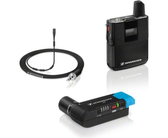 Sennheiser AVX-MKE2 SET - wireless camera system with mini transmitter and professional mic MKE2 fully automatic