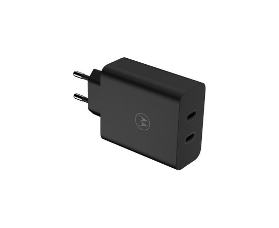 Motorola TurboPower 125W Duo Charger Universal Black AC Fast charging Indoor