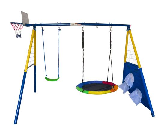 Lean Playground Multifunctional 4in1 Swings Play Basket Target Mat