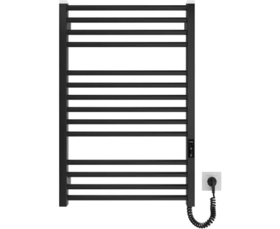 Mario elektriskais dvieļu žāvētājs HF Derby, 770х530 mm, tērauds, matēts melns