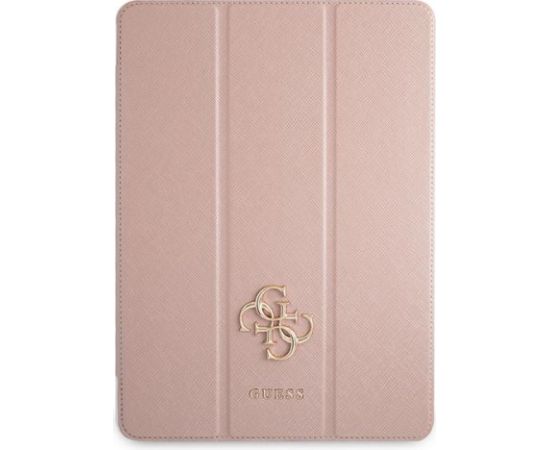 Guess GUIC12PUSASPI iPad 12,9" 2021 planšetdatora maciņš | rozā krāsā