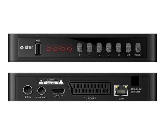 DVBT Reciever ESTAR T2 618 HD DVB-T TV dekoders