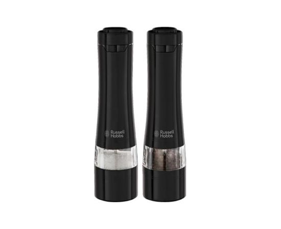 Salt & Pepper Grinders, Russell Hobbs, black