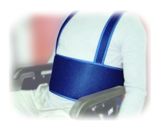 Aston Secuback wheelchair stabiliser belt with abdominal attachment (type 2)