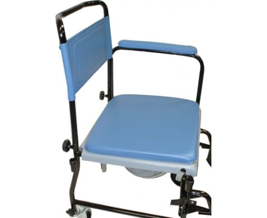 Herdegen Folding toilet trolley Blue