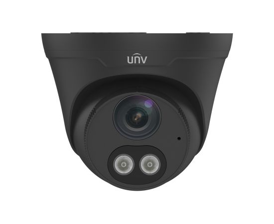 Uniview IPC3614LB-AF28K-DL BLACK ~ UNV Colorhunter IP камера 4MP 2.8мм (SMART IR + WHITE LED)