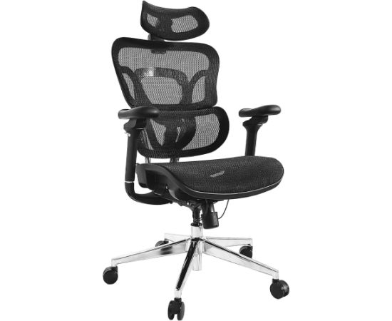 Equip Ergonomischer Bürostuhl mit Kopf und Armstützen     sw lite Retail