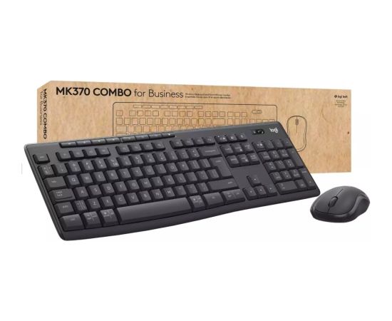 Logitech MK370 Клавиатура и мышь в комплекте Беспроводная связь Office RF