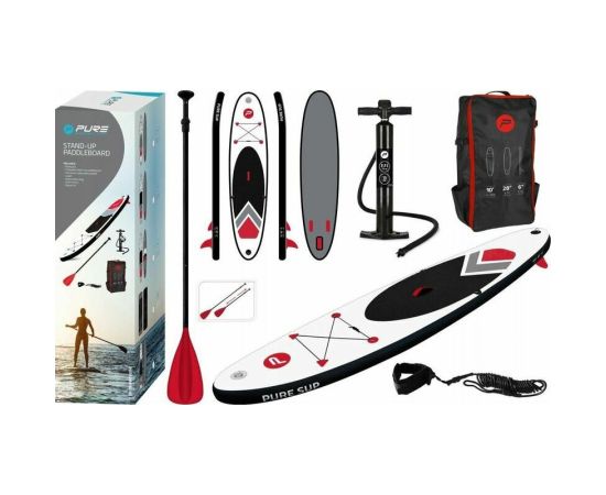 Victoria Sport piepūšamais SUP dēlis “Pure 2 Improve” — 305 × 71 × 15 cm, komplekts, līdz 150 kg slodzei