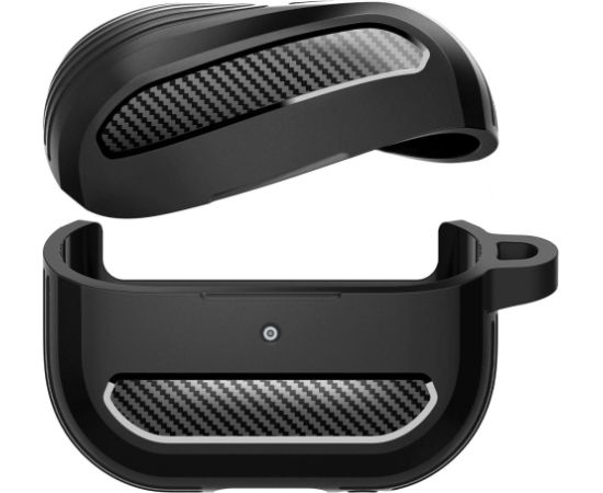 Spigen Rugged Armor Samsung Galaxy Buds 3 | 3 Pro korpuss - melns