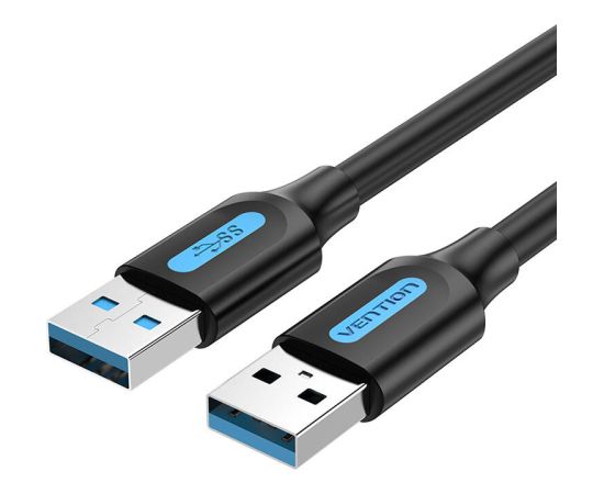 Кабель USB 3.0 Vention CONBH 2 м черный ПВХ