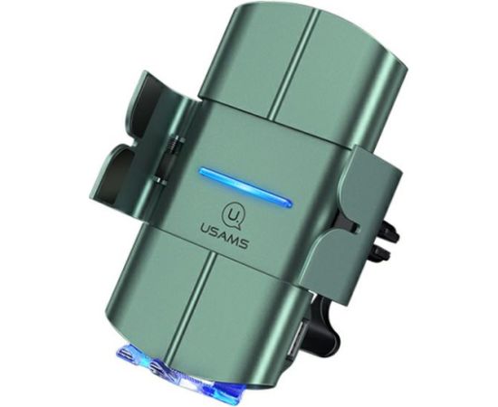 USAMS Indukcijas stiprinājums US-CD133 10W Automātisks ventilācijas restēm zaļš Starod CD133ZJ02