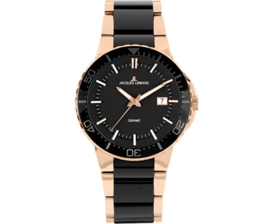 Jacques Lemans Black/Ceramic 1-2164C