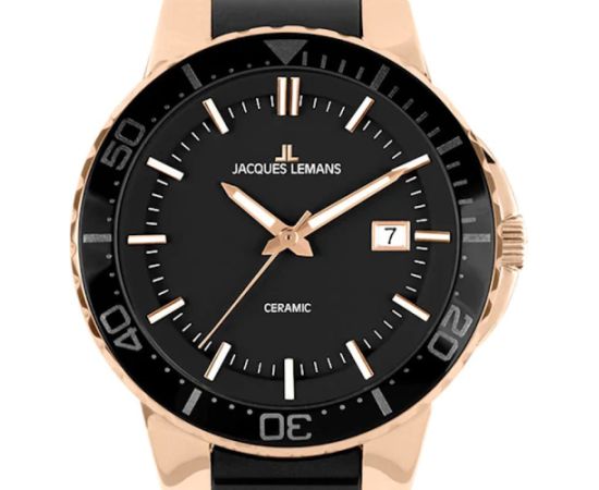 Jacques Lemans Black/Ceramic 1-2164C