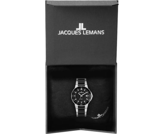 Jacques Lemans Black/Ceramic 1-2165A