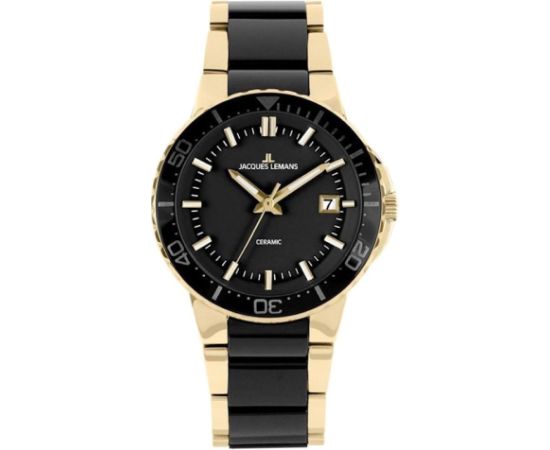 Jacques Lemans Black/Ceramic 1-2165C