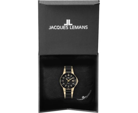 Jacques Lemans Black/Ceramic 1-2165C