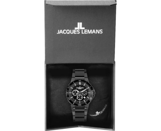 Jacques Lemans Black/Ceramic 1-2166B