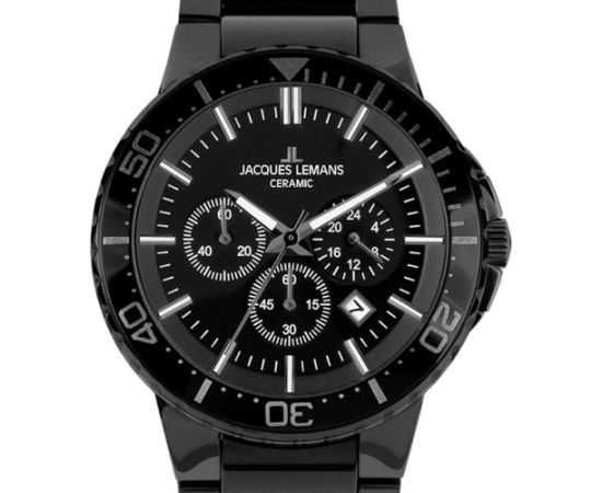 Jacques Lemans Black/Ceramic 1-2166B