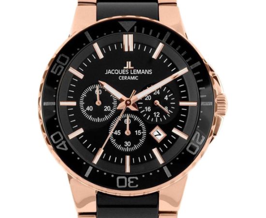 Jacques Lemans Black/Ceramic 1-2166C