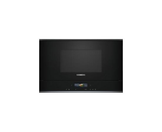 Siemens iQ700 BE732L1B1 microwave Black Combination microwave Built-in 21 L 900 W