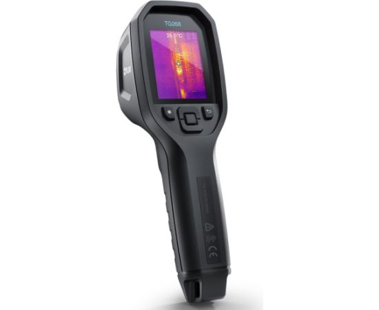 Powerneed FLIR TG268 Infrarot-Thermometer -25 bis+400°C Black Built-in display LCD 320 x 240 pixels