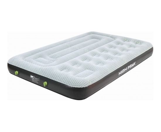 High Peak Multi Comfort Plus Airbed piepūšamā gulta ar integrētu kājas pumpi (40053)