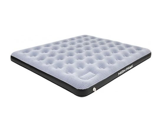 High Peak Comfort Plus King Airbed piepūšamā gulta ar integrētu kājas pumpi (40027)