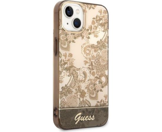 Guess GUHCP14SHGPLHC Aizmugurējais Apvalks Priekš Apple iPhone 13 / 14 / 15