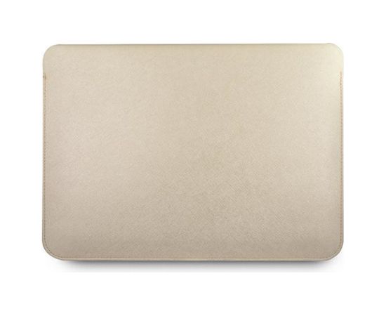 Оригинальный GUESS Laptop Sleeve Saffiano Script GUCS13PUSASLG 13 дюймов золото