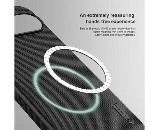 Nillkin Super Frosted PRO Magnetic Back Cover for Google Pixel 9 Pro XL Black