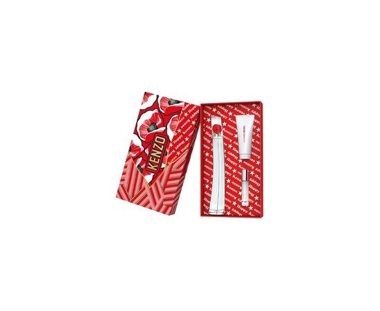 Flower By Kenzo Gift Set EDP 50 ml, body lotion 75 ml and miniature EDP 10 ml 50ml