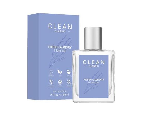 Clean Classic Fresh Laundry & Lavender EDT 60ml