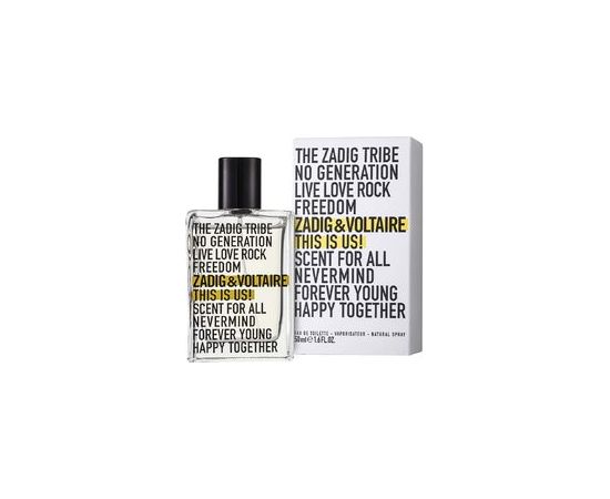 Zadig & Voltaire This is Us! EDT 50ml