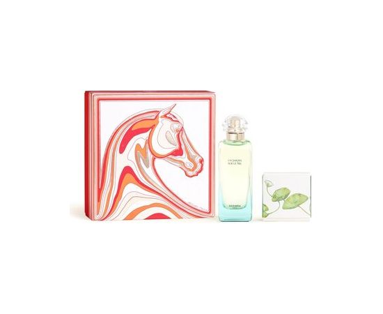 Hermes Un Jardin Sur le Nil Dárková sada EDT 100 ml a tuhé mýdlo 50 g 100ml