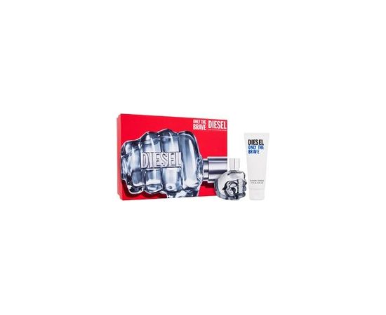 Diesel Only The Brave Gift set EDT 50 ml and shower gel 75 ml 50ml