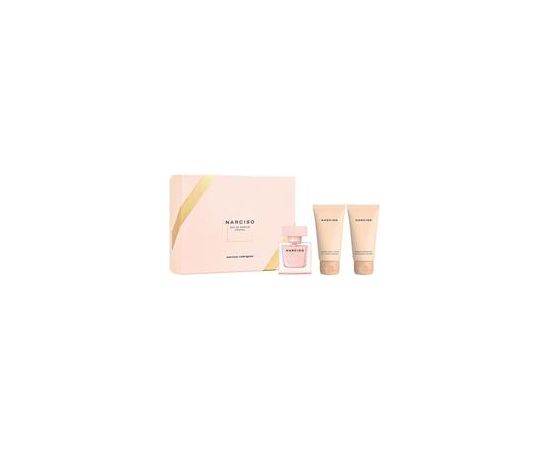 Narciso Rodriguez Narciso Eau de Parfum Cristal Gift set EDP 50 ml, body lotion 50 ml and shower gel 50 ml 50ml