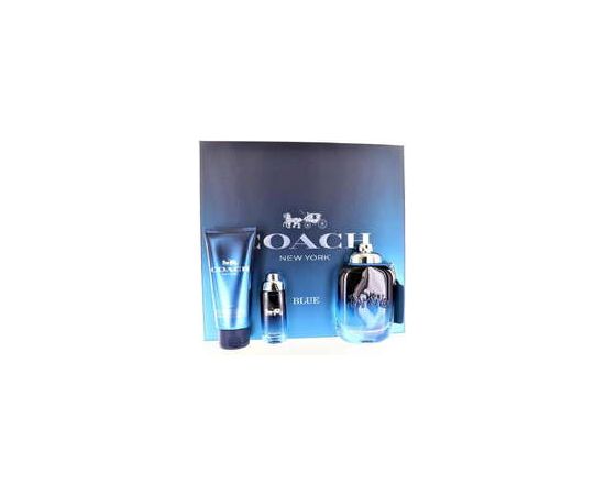 Coach Blue Gift Set EDT 100 ml, shower gel 100 ml and EDT 15 ml 100ml