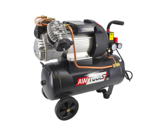 Eļļas kompresors AWTools AW10005; 230 V; 2,2 kW; 8 bar; 100 l
