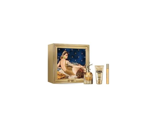Jean Paul Gaultier Scandal Absolu Gift Set Parfum 80 ml, body lotion 75 ml and miniature 10 ml 80ml
