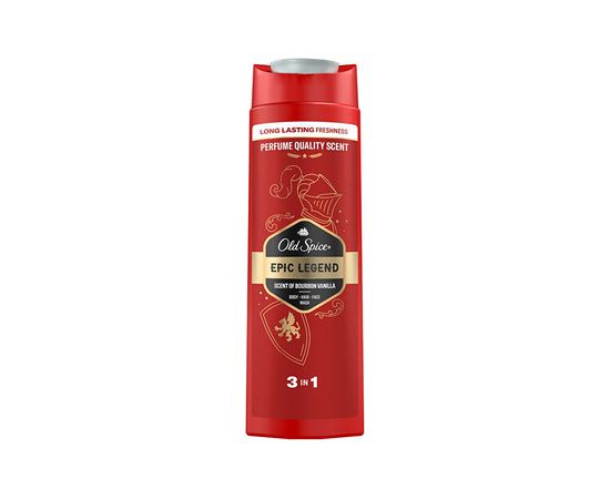 Old Spice Epic Legend Body-Hair-Face Wash - Sprchový gel 400ml